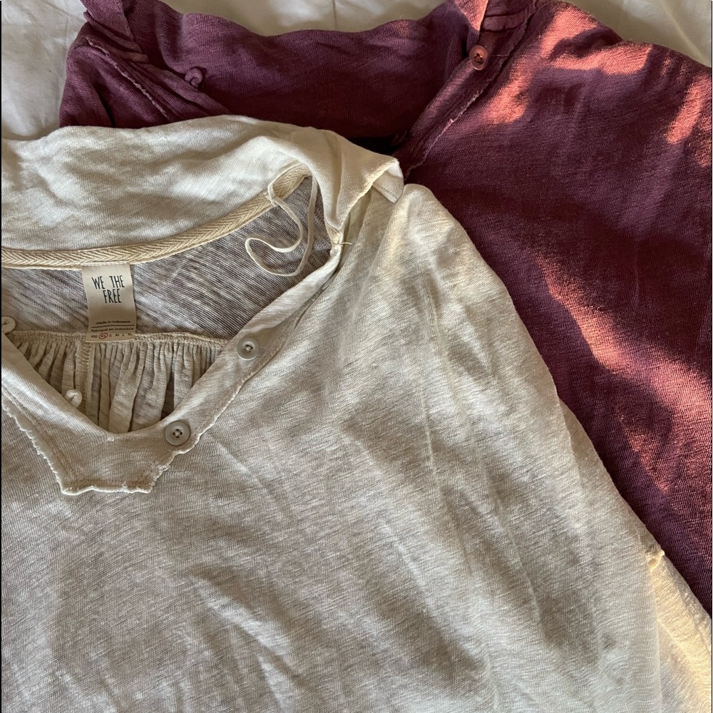 Free People long sleeve tops